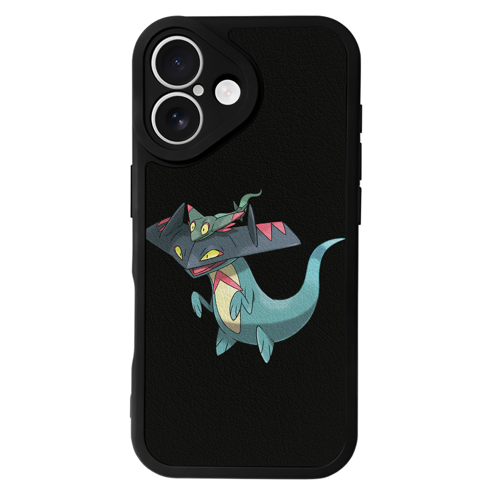 （画像用） ポケットモンスター Pokémon 【iPhone 16シリーズ対応】シリコンスマホケース（レザー調） 材質：シリコン